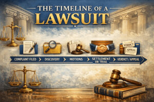 Timeline of a Typical Lawsuit