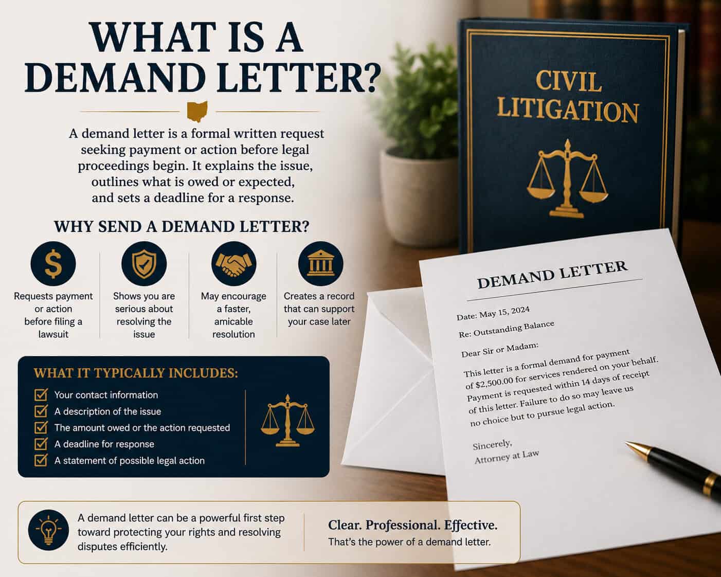 What is a Demand Letter?