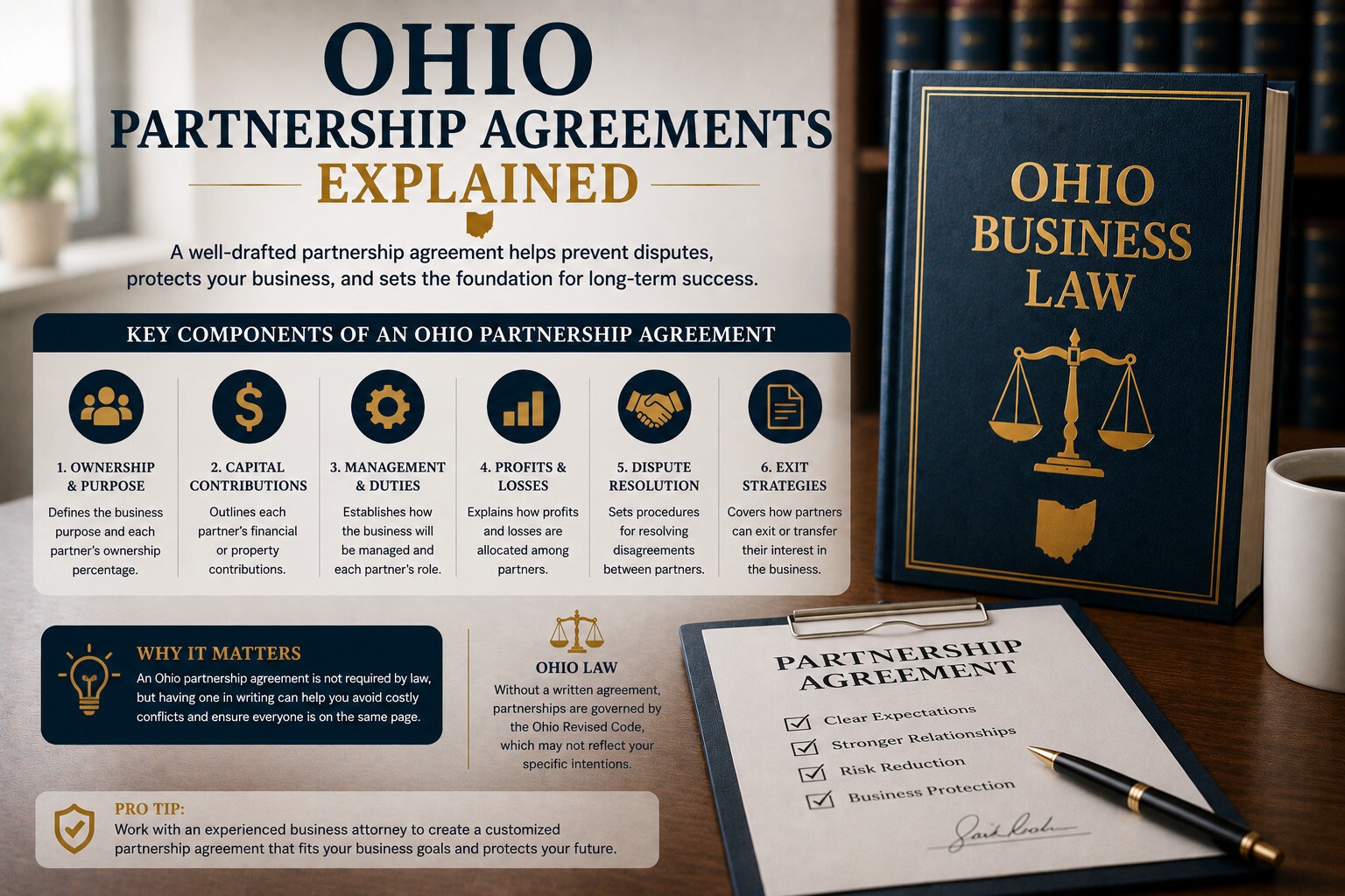 Ohio Partnership Agreements Explained: What Every Business Owner Should Know